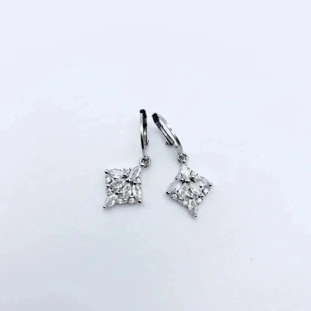 SILVER Hoops Earrings